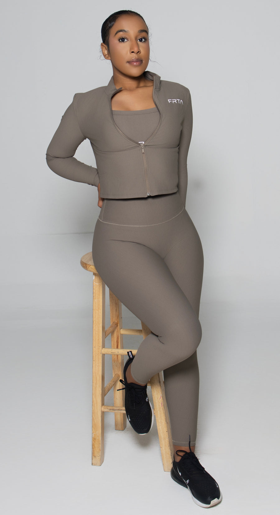 light brown Elevate legging sets