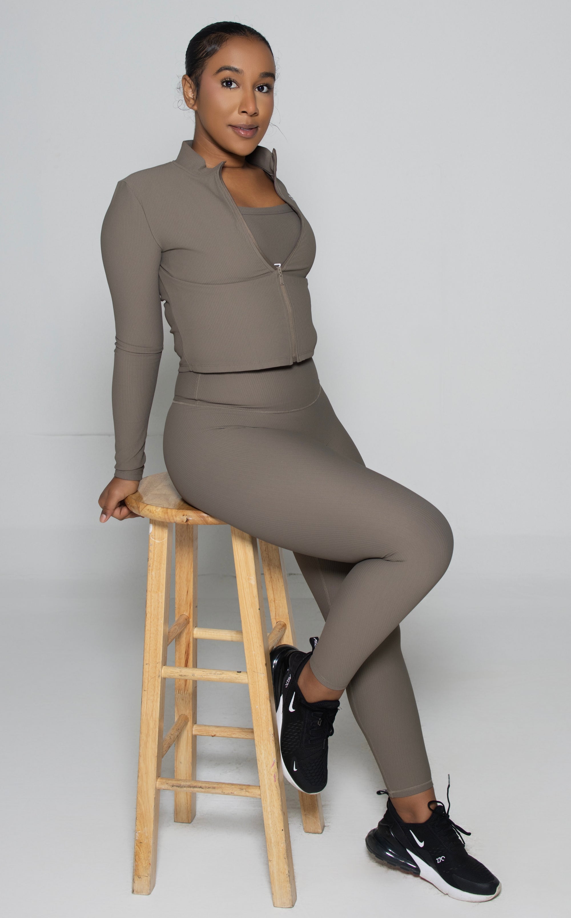 light brown Elevate legging sets