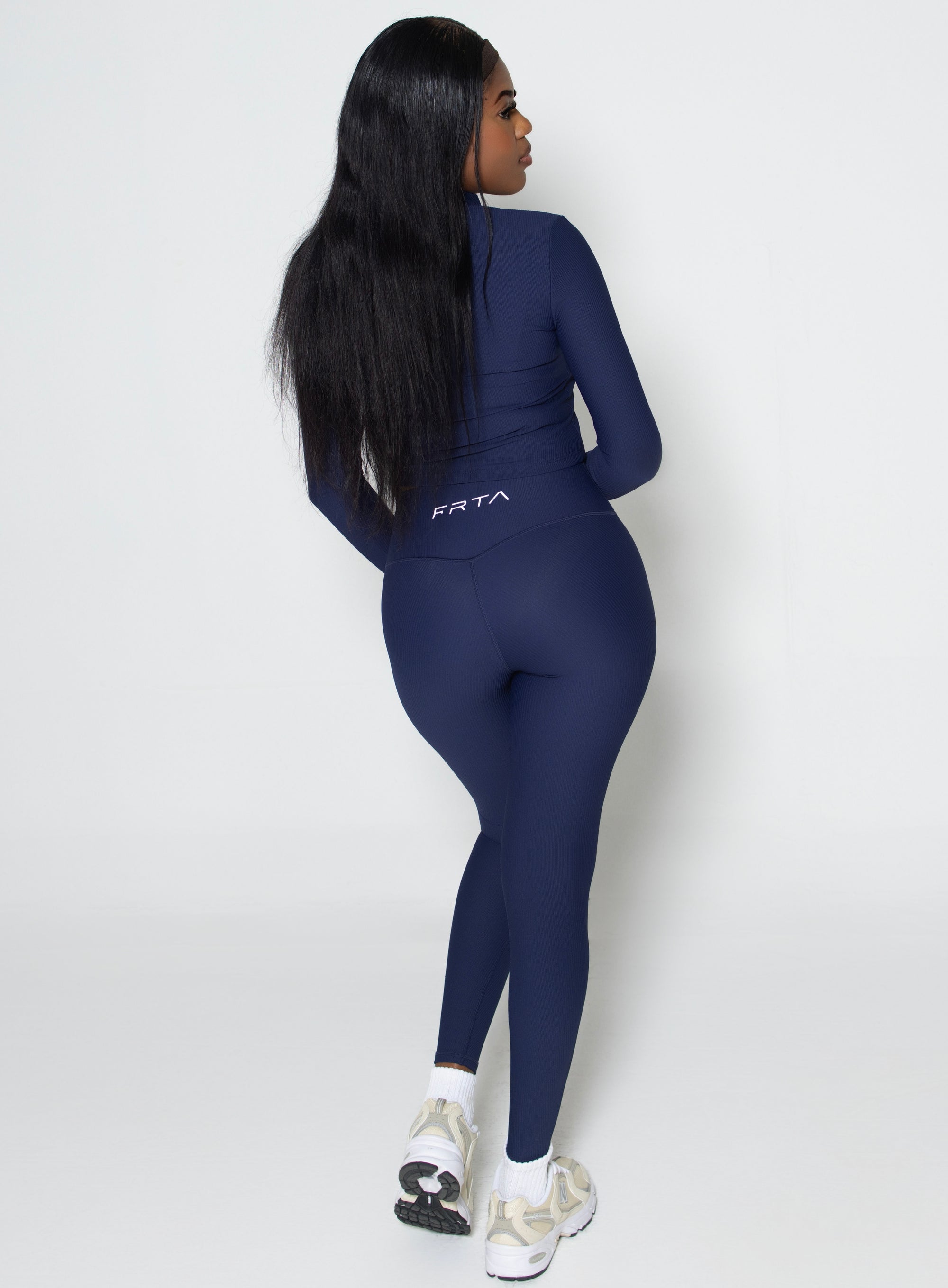 Navy Blue Elevate leggings set