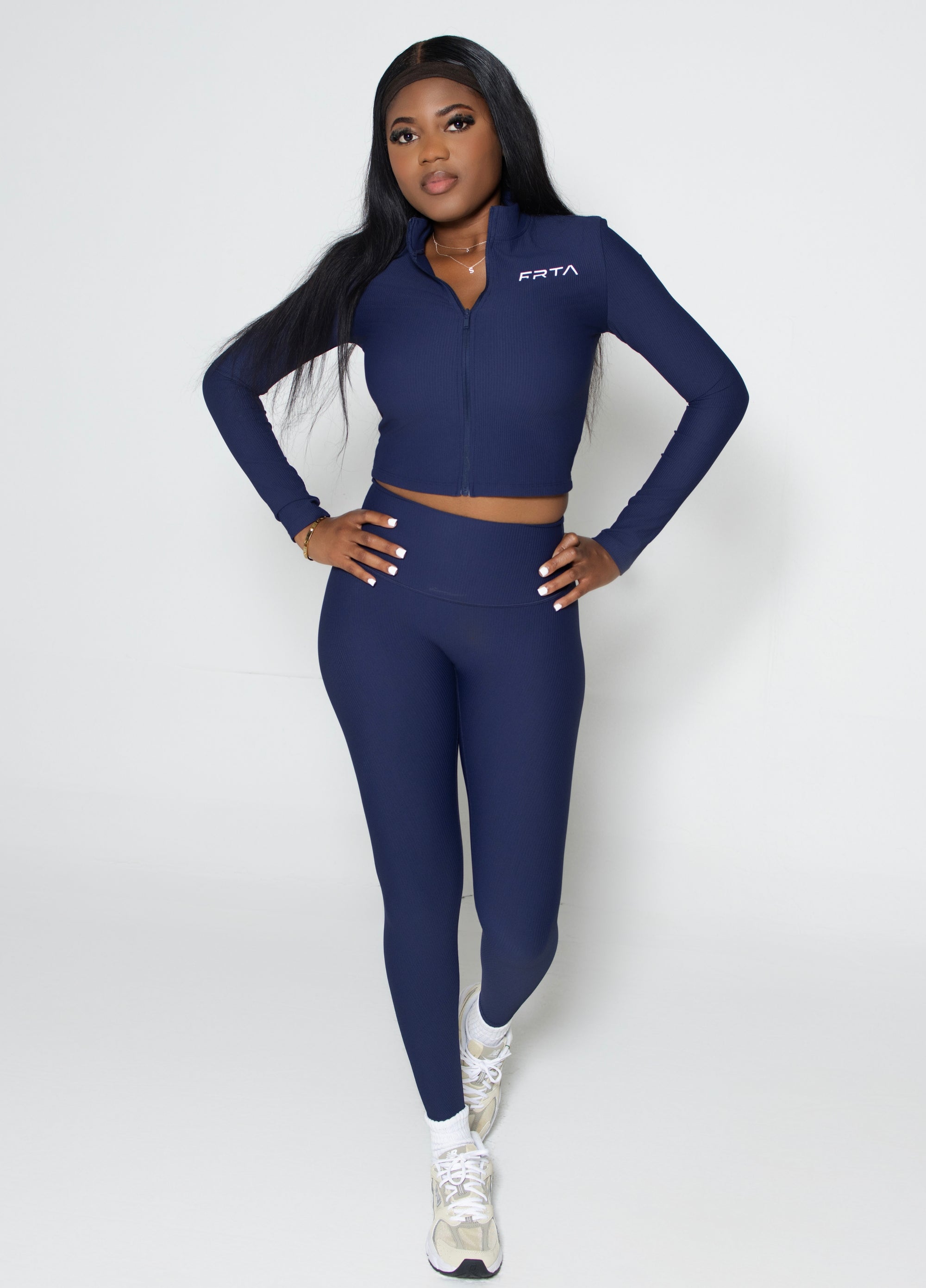 Navy Blue Elevate leggings set