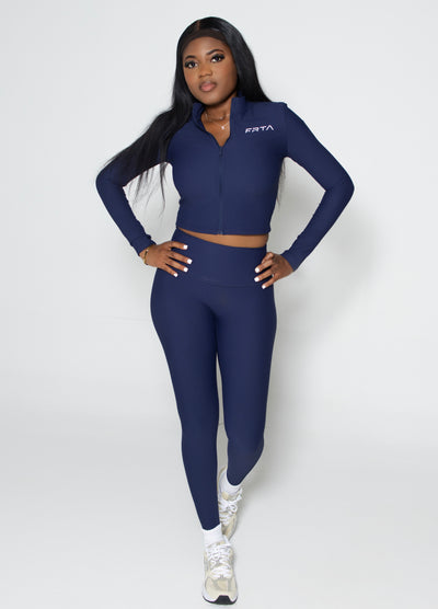 Navy Blue Elevate leggings set