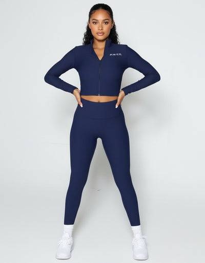 Navy Blue Elevate leggings set